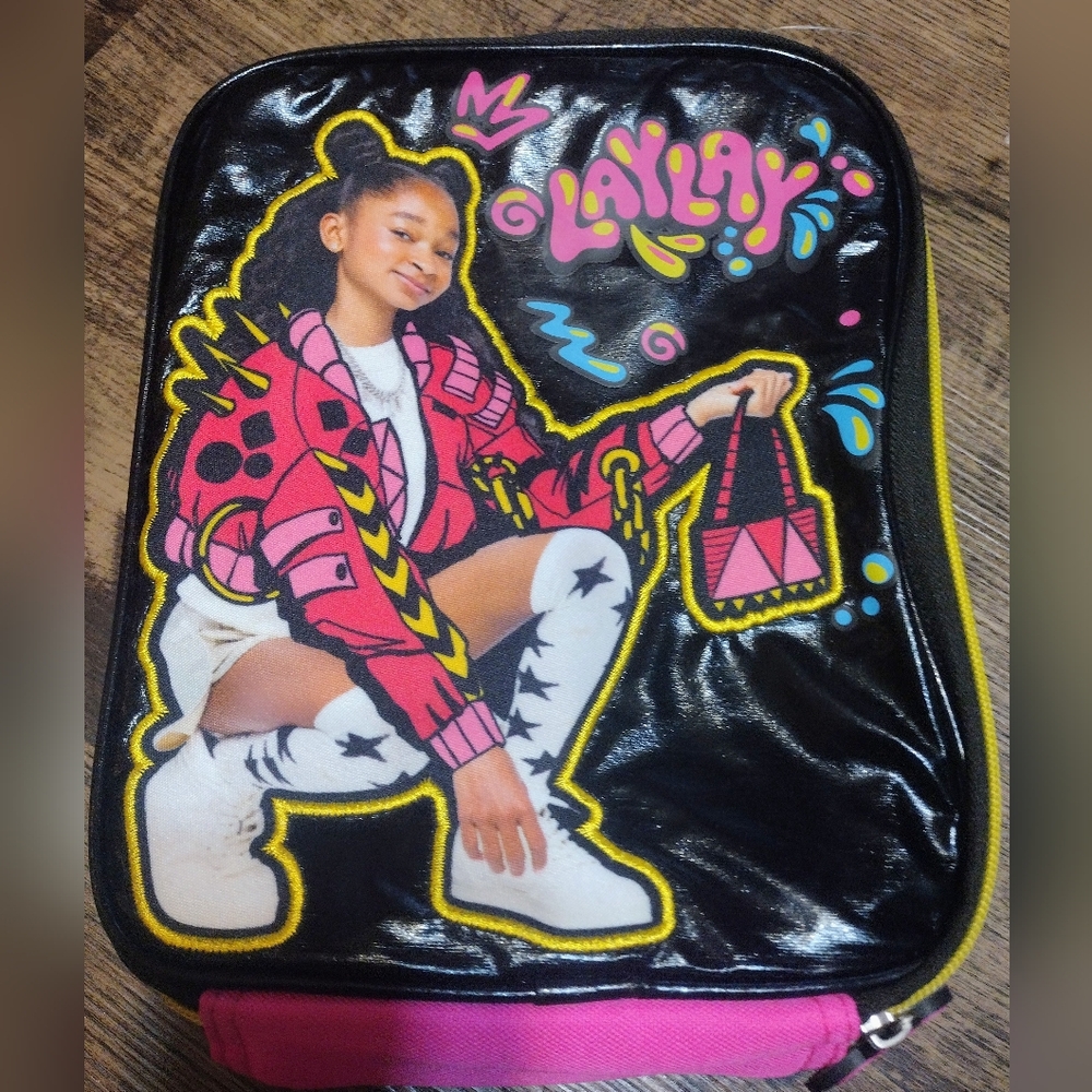 Nickelodeon That Girl Lay Lay Insulated Zippered Lunch Container Soft Sided NEW